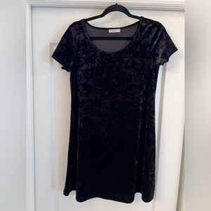 Black Velvet Dress